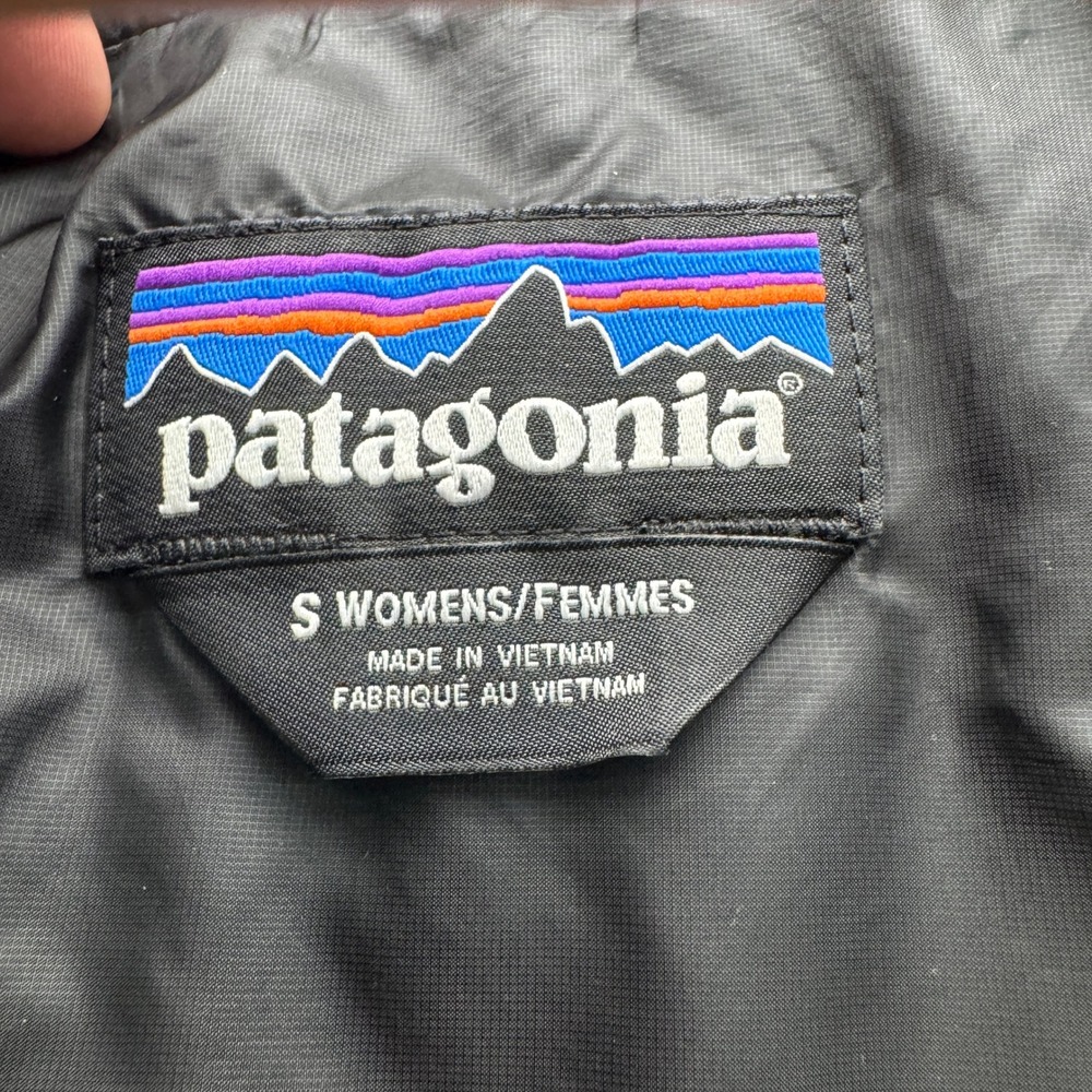 Patagonia Nano Puff Vest Women's Small Black Quilted Insulated Outdoor - Picture 10 of 14